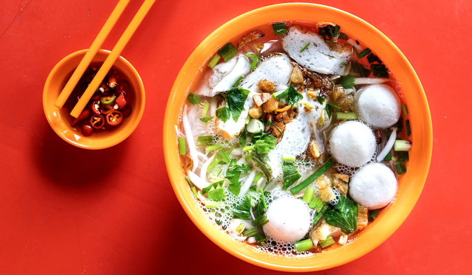 Sup bakso ikan