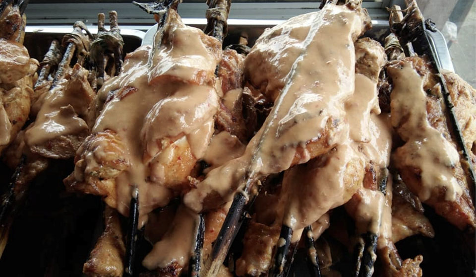 Ayam percik, Kelantan